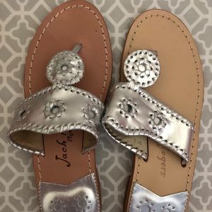 Silver Jack Rogers NWOB Sz 7